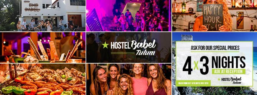 Hostel Babel Tulum Exterior photo